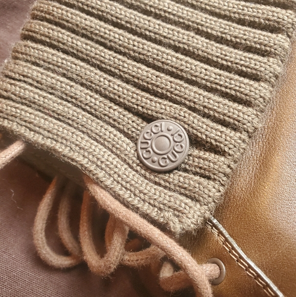 Gucci Lace-up Ankle Booties - Picture 11 of 11